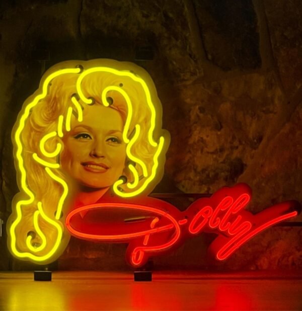 Dolly Parton Neon Verlichting 70 x 50 cm