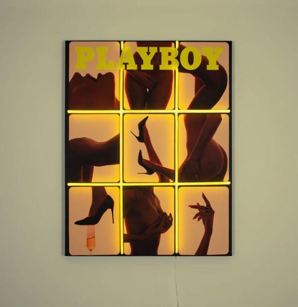 Playboy Wall Art - Window Cover (LED Neon)