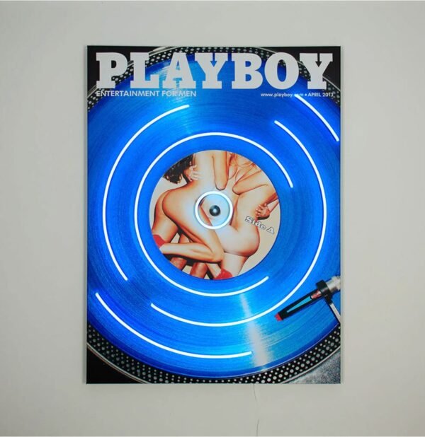 Playboy Wall Art - Vinyl Cover (LED Neon)