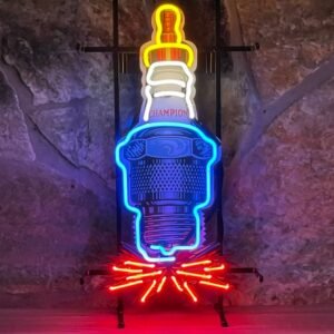 Champion Spark Plug Bougie Neon - Junior Model 32 x 60 cm
