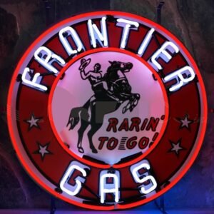 Frontier Gas Neon Verlichting 65 x 65 cm