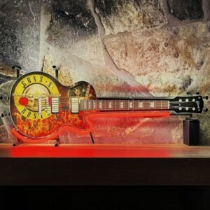 Guns 'n' Roses Gitaar Neon - Junior Model 70 x 26 cm