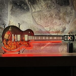 Jim Beam ' Devil's Cut' Gitaar Neon - Junior Model 70 x 27 cm