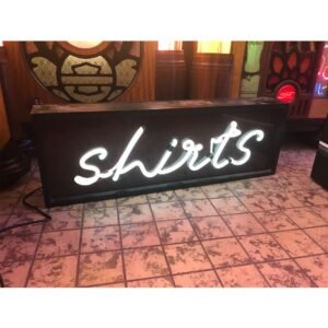 Shirts Neon Verlichting - Oud Model In Bak