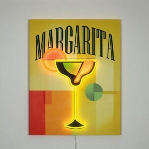 Wall Painting (LED Neon) - 'Margarita'