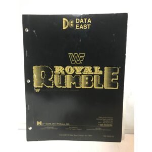 WWF Royal Rumble Flipperkast Handleiding 1994